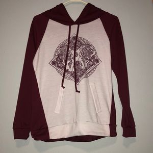 Red & White ‘Charlotte Russe’ Hoodie